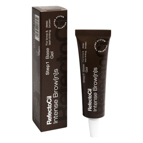 REFECTOCIL, Intense Brow[n]s Base Gel Deep Brown - Farbka do brwi i rzęs w odcieniu Głęboki Brąz, 15 ml 