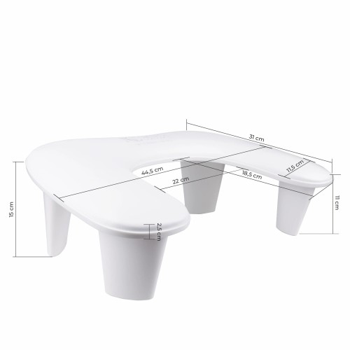 PODSTAWKA do manicure biała, Nails Company