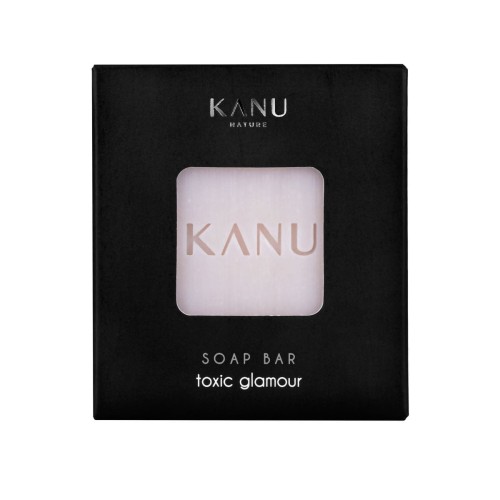KANU MYDŁO w kostce TOXIC GLAMOUR oczyszczające, SOAP BAR 75g