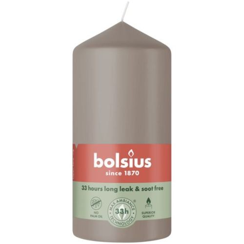 ŚWIECA Pieńkowa 120/58 Jasny taupe, 6 szt.