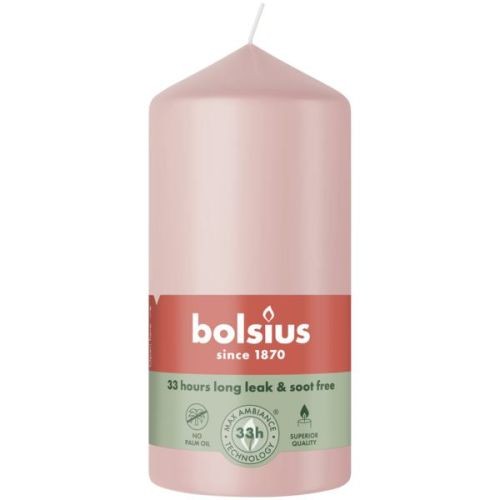 ŚWIECA Pieńkowa 120/58 Mglisty róż, 6 szt.