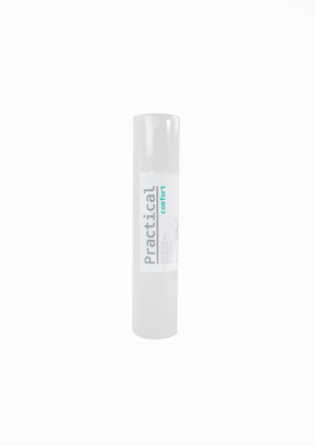 PODKŁAD medyczny bibułowo-foliowy 50cm x 40m, w roli, biały Practical comfort  