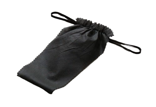 STRINGI damskie z włókniny PP 10 szt., czarny 
