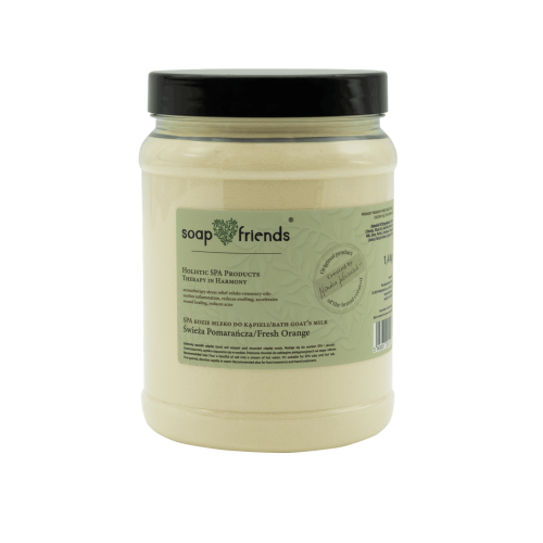 SPA Kozie MLEKO do kąpieli ŚWIEŻA Pomarańcza 1,4 kg 
