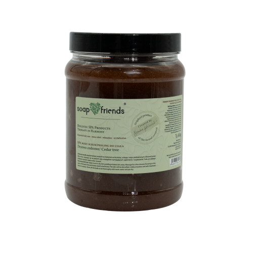 SPA PEELING do ciała DRZEWO Cedrowe 1,4 kg  