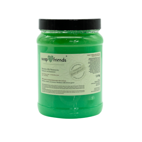 SPA Peeling do ciała BAMBUS z trawą cytrynową 1,4 kg   