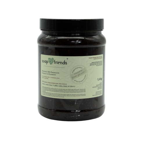 SPA PEELING do ciała KAWA z nutą wiśni 1,2 kg    