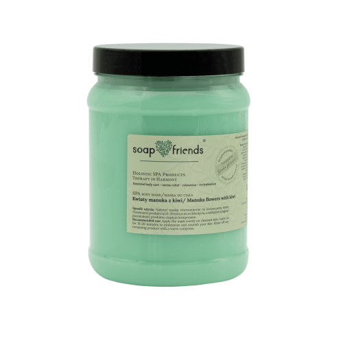 SPA MASKA do ciała Kwiaty MANUKA z kiwi 1,2 kg   
