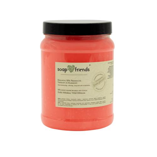 SPA MASKA do ciała HIBISKUS 1,2 kg  