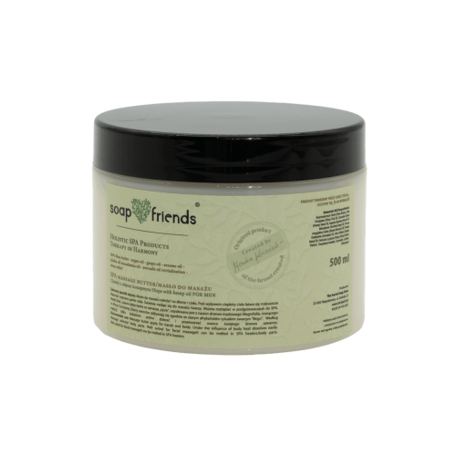 SPA MASŁO do masażu CHMIEL z olejem konopnym 500 ml   