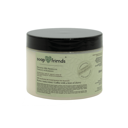 SPA MASŁO do masażu ciała KAWA z nutą wiśni 500 ml 