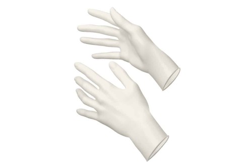 RĘKAWICE nitrylowe bezpudrowe easyCARE 100 szt., biały