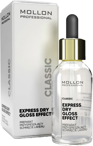 EXPRESS DRY Gloss Effect - Preparat przyspieszający schnięcie lakieru, 50 ml
