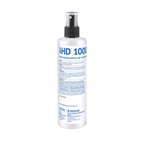 AHD 1000 Preparat do dezynfekcji rąk i skóry oraz małych powierzchni, 250ml spray