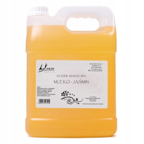 OLEJEK  do masażu SPA mleko-jaśmin 5l    