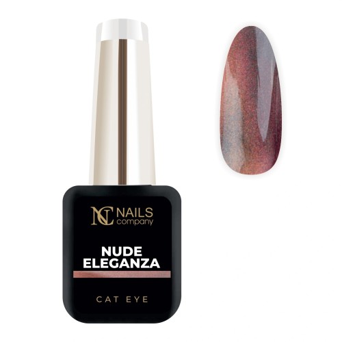 LAKIER hybrydowy - NUDE Eleganza / L'art Cat Eye, 6 ml