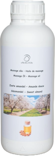 VEGETABLE 100% Olej ze słodkich migdałów 500ml