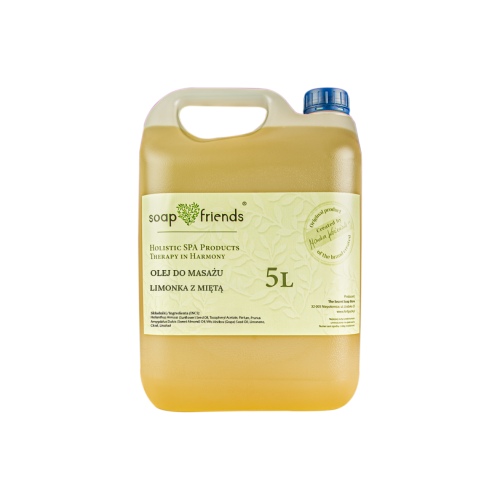 SPA OLEJ do masażu LIMONKA z miętą 5L   