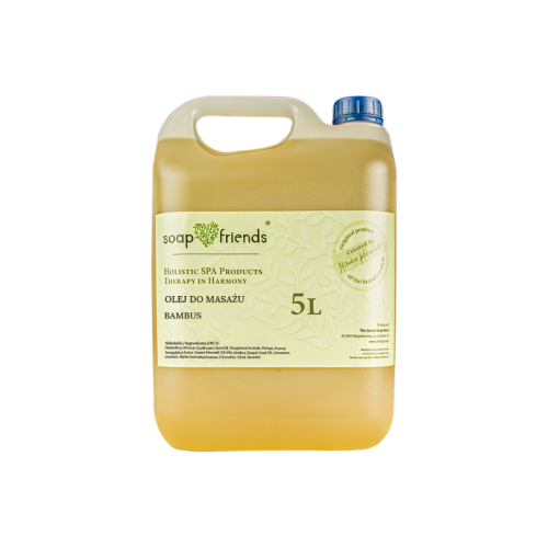 SPA OLEJ do masażu BAMBUS z trawą cytrynową 5L