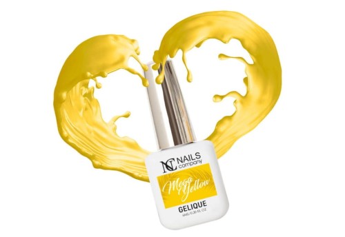 LAKIER hybrydowy - MEGA Yellow / Nail Talk, 6 ml 