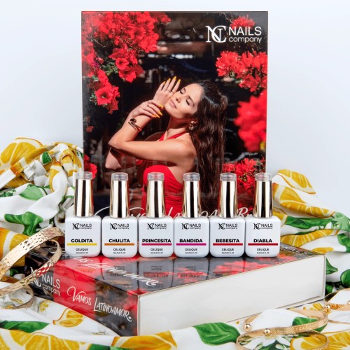 ZESTAW lakierów hybrydowych 6 szt. VAMOS Latinoamor
