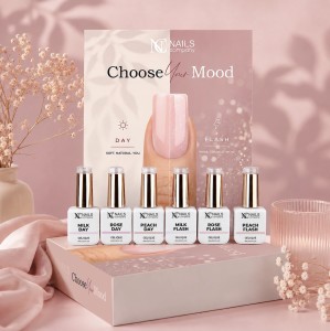 ZESTAW lakierów hybrydowych 6 szt. CHOOSE Your Mood, Nails Company