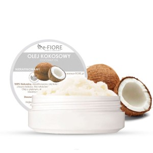 SPA Masło/Olejek KOKOSOWY Nierafinowany Virgin e-fiore, 1kg