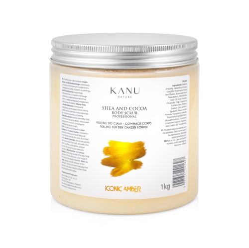 PEELING Shea and Cocoa do ciała SPA ICONIC Amber, 1 kg