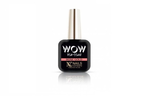 WOW Top Coat ROSE GOLD, 11 ml 