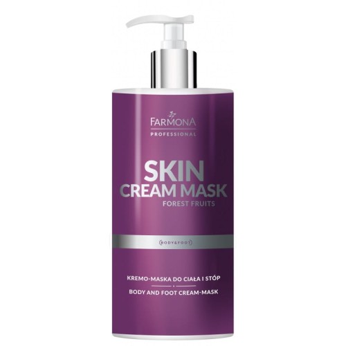 SKIN CREAM MASK Kremo-maska do ciała i stóp FOREST FRUITS 500 ml